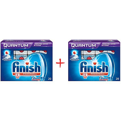 Средство для посудомоечных машин Calgonit Finish Quantum 20+20 шт