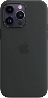 Чехол Apple Silicone Case with MagSafe для iPhone 14 Pro Max midnight (MPTP3ZM/A)
