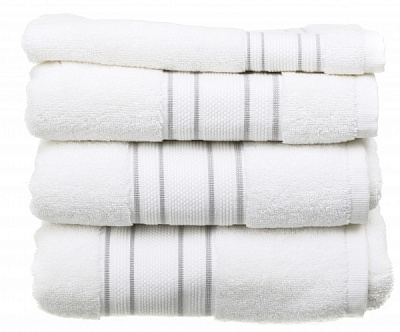 Полотенце Villa 50x100 см белый с серым Sous Dias 