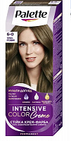 Крем-фарба для волосся Palette Intensive Color Creme (Інтенсивний колір) 6-0 (N5) темно-русявий 110 мл