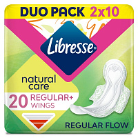 Прокладки гігієнічні Libresse Natural care Normal 20 шт.