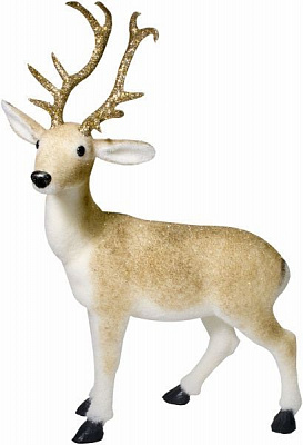 Декоративная фигура Олень стоящий 46 см 