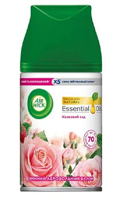 Змінний балон для автоматичного освіжувача повітря Air Wick Life scents Казковий сад 250 мл