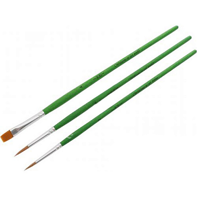 Набор кистей Hobby ZB.6958 3 шт. ZiBi 