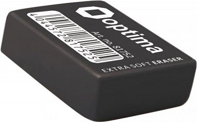 Ластик для карандашей Extra Soft black 81752 Optima
