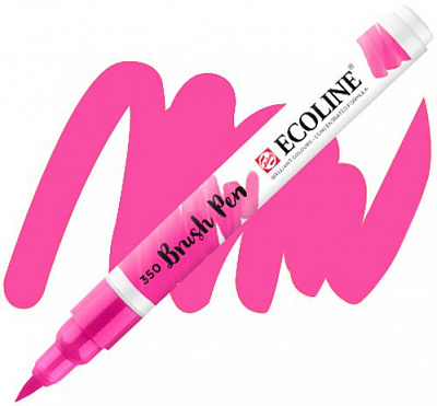 Маркер акварельный Ecoline Talens Brushpen 350 11503500 фуксия 