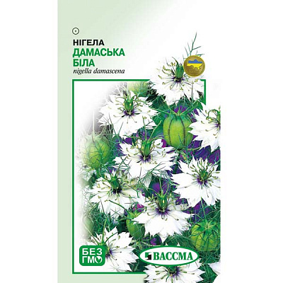 Семена Цветы Нигелла Дамская белая 0.5 г
