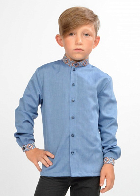 Вишиванка Едельвіка 1121-18/00 р.122 блакитний 1121-18/00