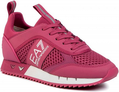 Кроссовки EA7 Tessuto sneaker X8X027-XK050-M511 р.US 7,5 фуксия