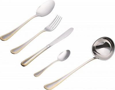 Набір столових приборів Atena на 6 персон 25 предметів 2598-25 Giorinox