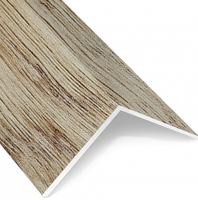 Профиль угловой Decomax 118 25х25 Laminat 6957 дуб пилсен 3000 мм