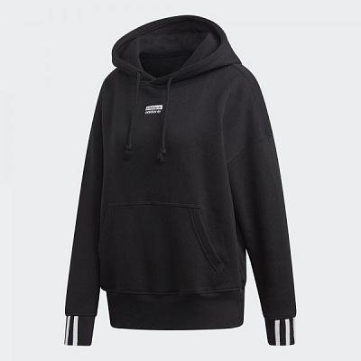 Джемпер Adidas HOODIE ED5848 р. 36 черный