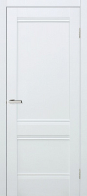 Дверне полотно ОМіС Валенсія 1.1. ПГ 600 мм білий silk matt