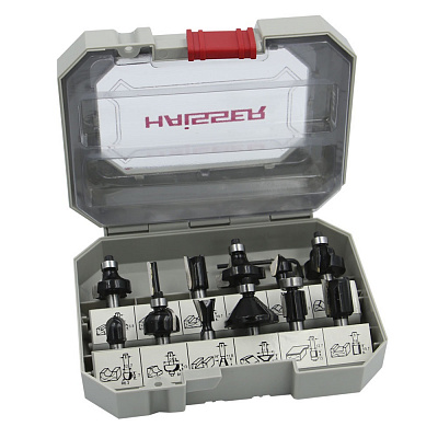 Набор фрез Haisser по дереву 12 шт. 120863