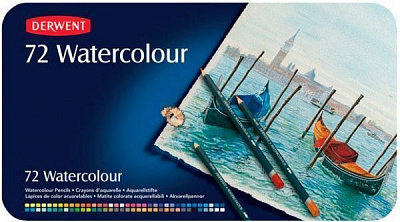 Карандаши акварельные Watercolour 72 цвета 32889 Derwent
