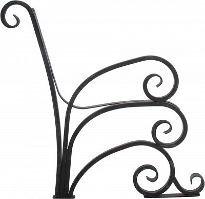 Декоративный элемент Лавка кованная 8011