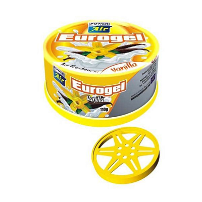 Ароматизатор под сиденье  JEES EUROGEL ваниль