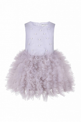 Платье Sasha р.116 серый 4652 