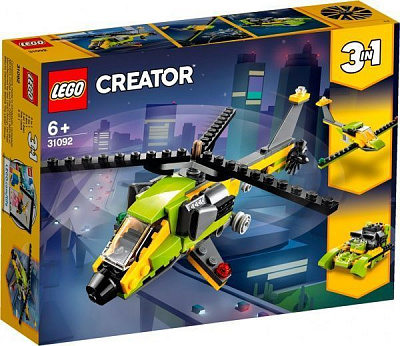 Конструктор LEGO Creator Пригоди на гелікоптері 31092