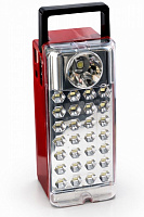 Ліхтар світлодіодний SOGO LED GL-6750 (1x24LED) 4000mAh 1900 Lm червоний