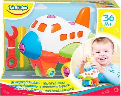 Конструктор Bebelino Авиалайнер 58146