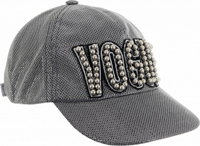 Кепка для девочек Pampona 21 L 18 р.54 серебряный 