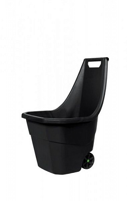 Тачка садовая Load & Go 55 л черный пластик