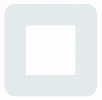 Рамка одномісна Efapel Latina горизонтальна білий 42910 TBR