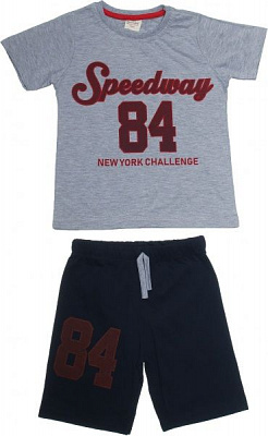 Комплект Macca Boy 9088 з цифрами 84 р.104 сірий