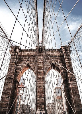 Картина Бруклін брідж 560x70 см Styler GL-02029