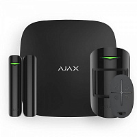Комплект беспроводной сигнализации Ajax StarterKit (8EU) UA черный 
