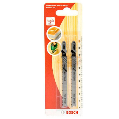 Пилочка для электролобзика Bosch T101BF 2 шт. 2609258728