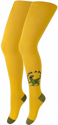 Колготки детские унисекс Duna 5420 р.122-128 желтый