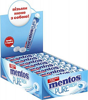 Жувальна гумка Mentos Pure Fresh Roll М’ята 