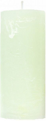 Свеча Цилиндр светло-зеленая пастель С07*15/1-6.7 Candy Light
