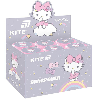 Точилка с контейнером круглая Hello Kitty HK25-117 KITE