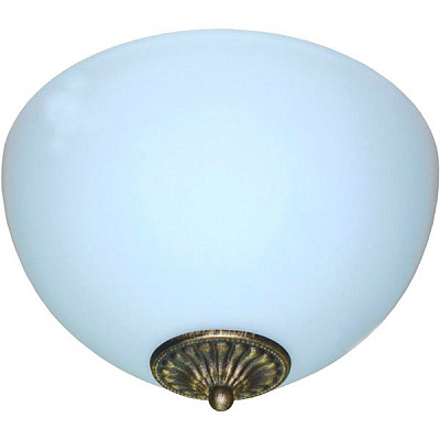 Світильник настінно-стельовий Геотон НПБ 02-2х60-221 1006-А-1 2x60 Вт E27 білий 47333