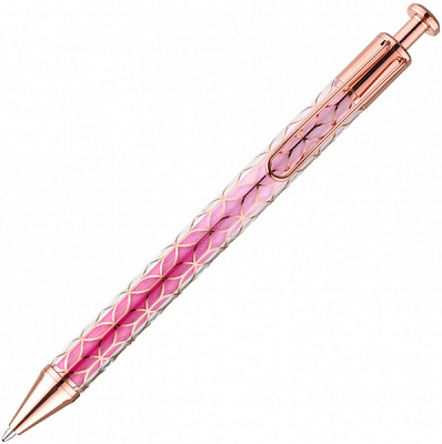 Ручка шариковая автоматическая Gradient pink 