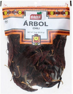 Приправа BADIA Перець чилі Arbol 85,05 г