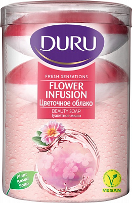 Мыло Duru Fresh Sensations Цветочное облако 100 г 4 шт./уп.