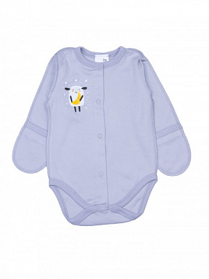 Боди детское унисекс Bambinelli Овечка р.56 серый 