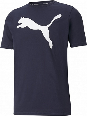 Футболка Puma ACTIVE BIG LOGO TEE PEACOAT 58672406 р.S синий