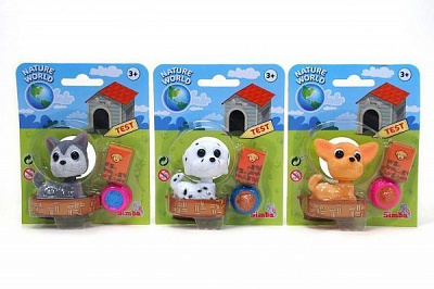 Игрушка Simba Собачка с подвижной головой в ассортименте 