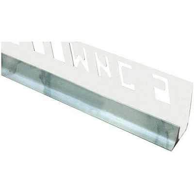 Кутник для плитки ОМіС внутрішній ПВХ 9 мм 2,5м мармур синя крига