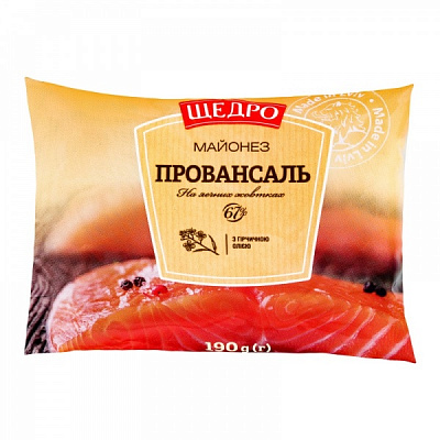 Майонез ТМ ЩЕДРО 