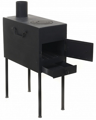 Печь-буржуйка ESI 2 600х310х820 мм Ф102