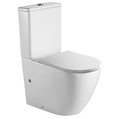 Унітаз-компакт Imprese Lesna Rimless i11507 з сидінням soft-close