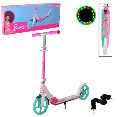 Самокат Disney Barbie белый с розовым SC22020 