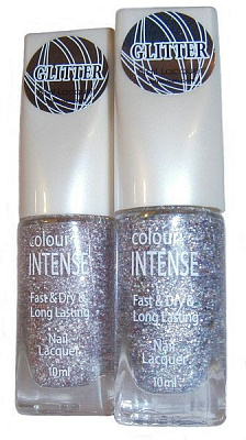Лак для ногтей Colour Intense NP-303 Glitter GS03 прозрачный 10 мл 