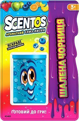 Ароматная слизь-лизун Scentos Озорная черника 85 г 45485